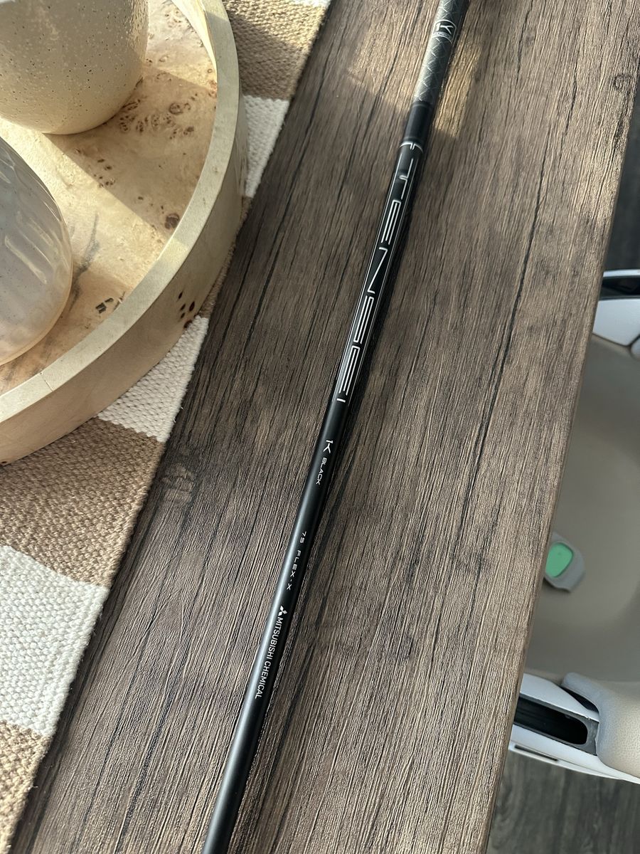 Mitsubishi tensei 1k black 75x 7 wood shaft (titleist tip)