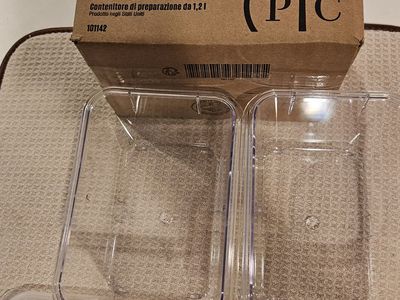 Pampered Chef 5-cup (1.2-L) prep containers