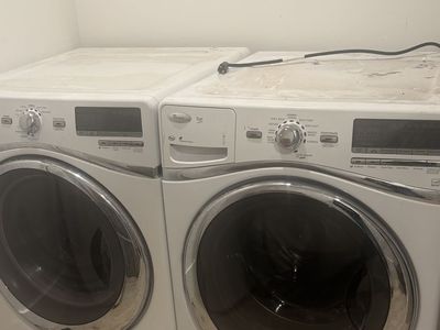 Washer and dryer