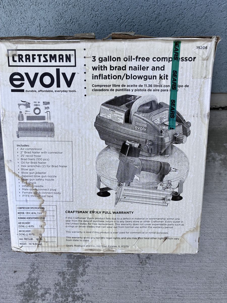 Compressor & Nail Gun