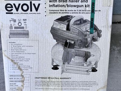 Compressor & Nail Gun