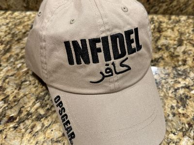 Infidel Khaki Baseball Cap Hat Tan BRAND NEW