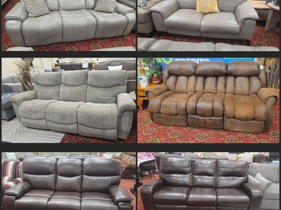 Recliner Chair? Sofa? Loveseat? Set?
We have them!
Manual and Electric ️
Located in Layton!
Delivery Available!