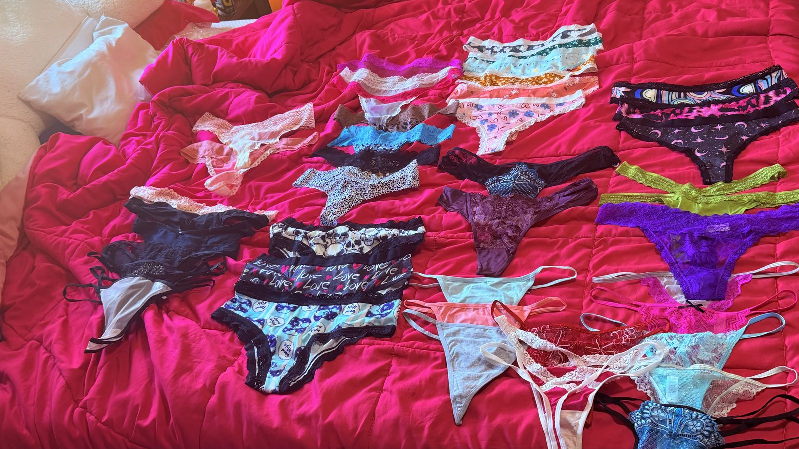 Women's Underwear - Multi-Brand Panties,  (Sizes Small to Medium)