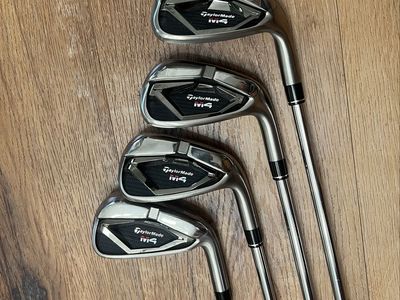 Taylormade M4 Irons 7 8 9 P Golf Clubs EXCELLENT