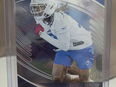 Maxwell Hairston NFL card