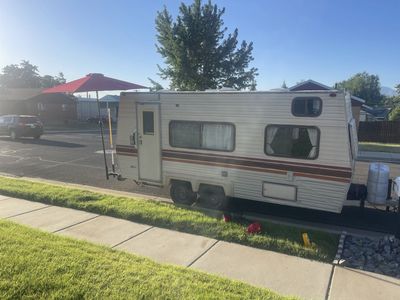 1983 Santa Rosa Camp Trailer - Sleeps 6, Tandem Axle, New Serta Mattress, Recent Roof Coat
