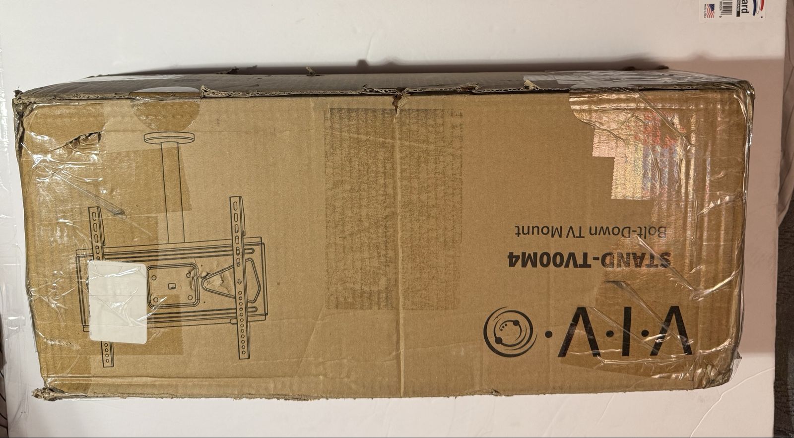 VIVO Swivel Bolt-Down TV Mount Stand for 32" to 55" Screens (STAND-TV00M4)
