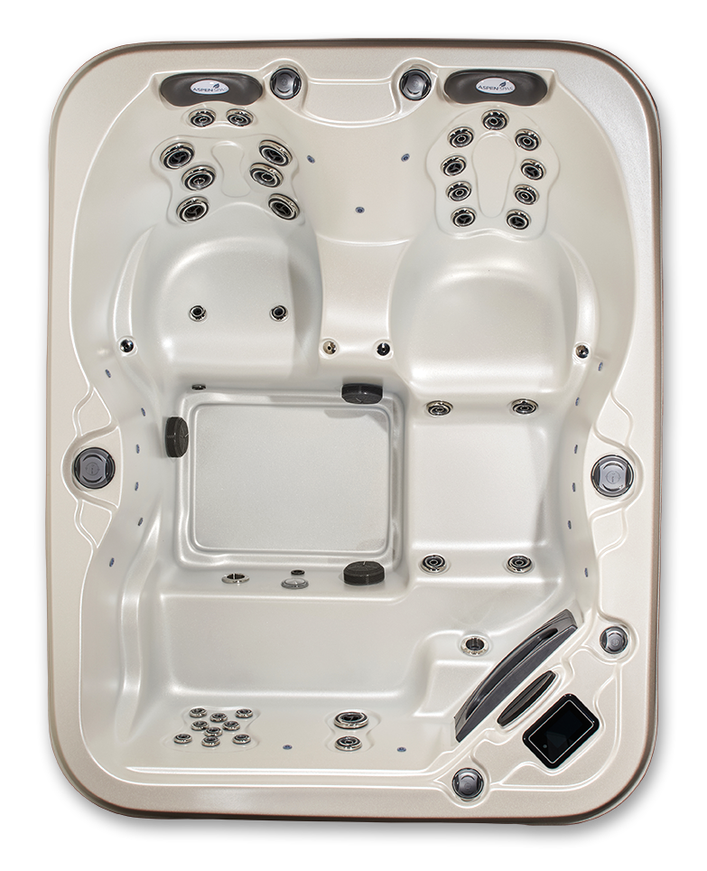 Crystal Spas 4 Person Hot Tub | No Float Lounger, Easy Entry, LED Lighting | Ask About Financing Options!