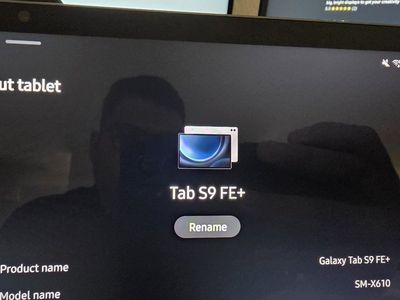 Galaxy Tab S9FE + (plus) 12.4 inch