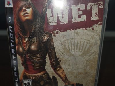 WET Playstation 3 PS3 Video Game Complete with Case and Disc