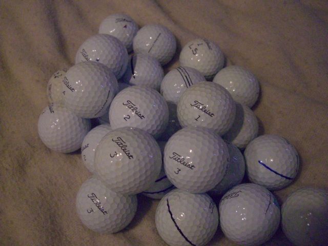 PROV1 EXPERIENCED GOLF BALLS 3DZ. NO WATER BALLS