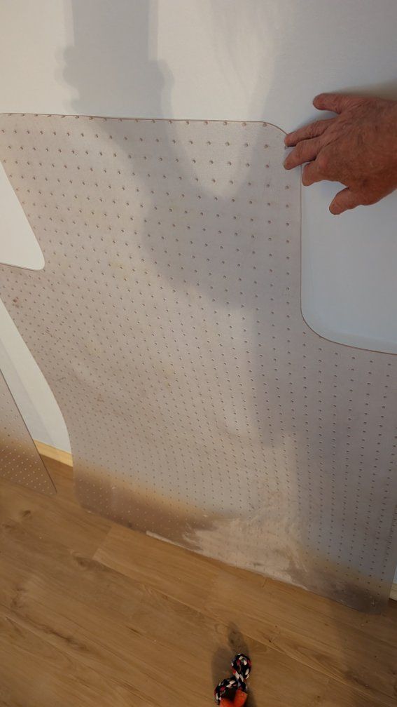 Carpet Chair Mat with Lip - 36 x 48" Clear, Floor Protector