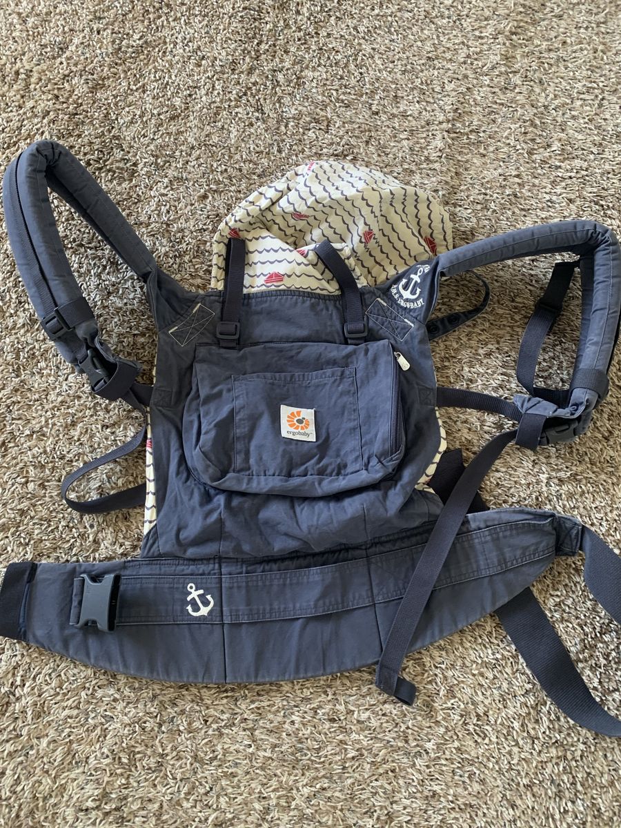 Ergobaby Original Baby Carrier - Nautical Print - Used