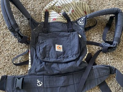 Ergobaby Original Baby Carrier - Nautical Print - Used