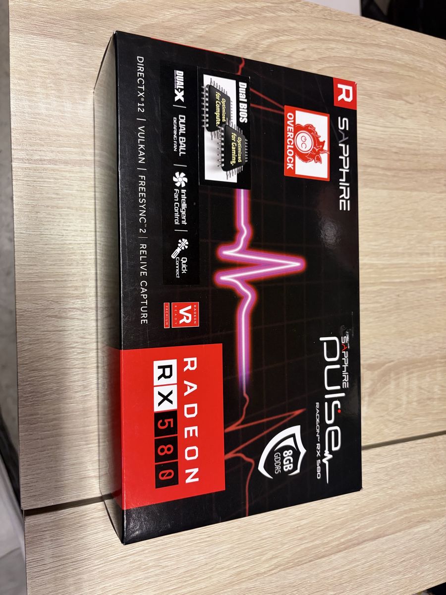 Sapphire Radeon RX 580 8gb