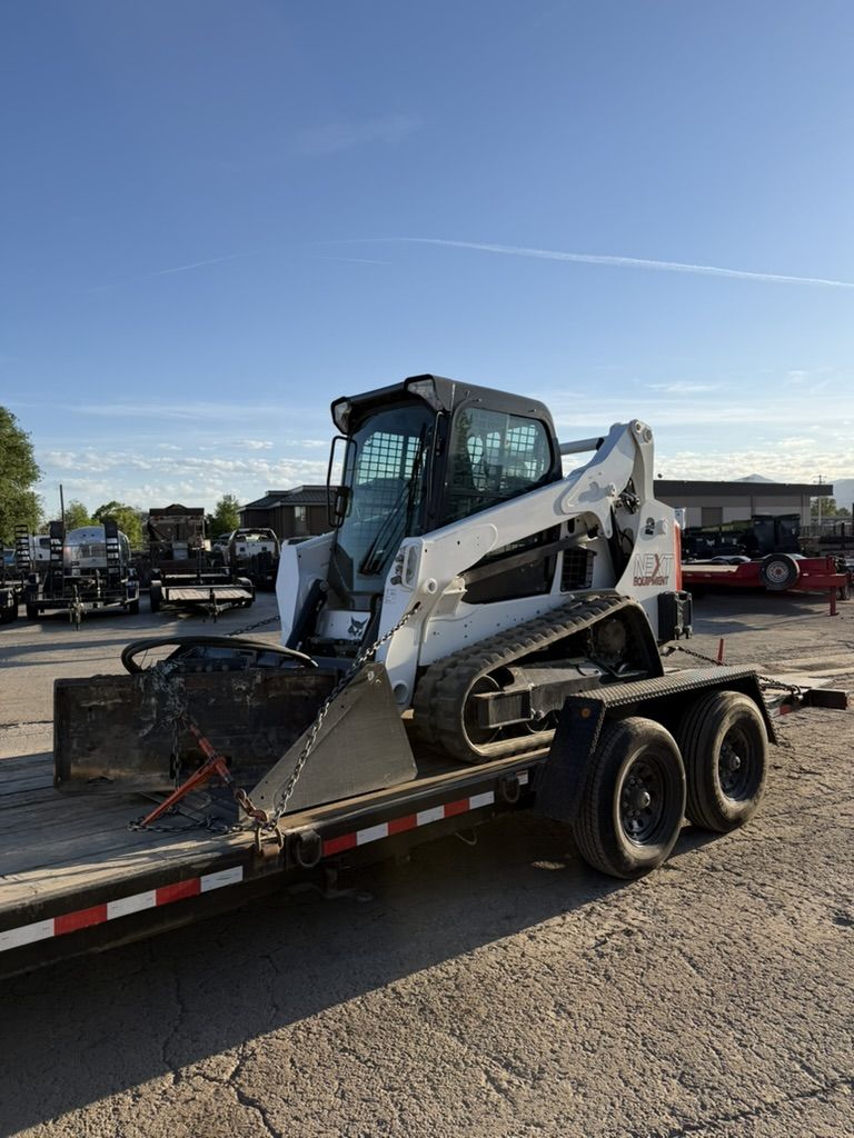 Bobcat T595 Compact Track Loader for Rent - $280/6hrs. Trailers Available
