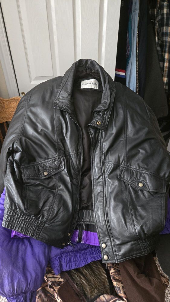Coat Leather XL