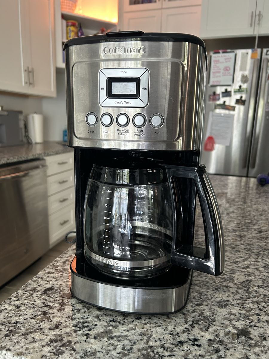 Cuisinart Programmable Coffee Machine with Glass Carafe Stainless Steel