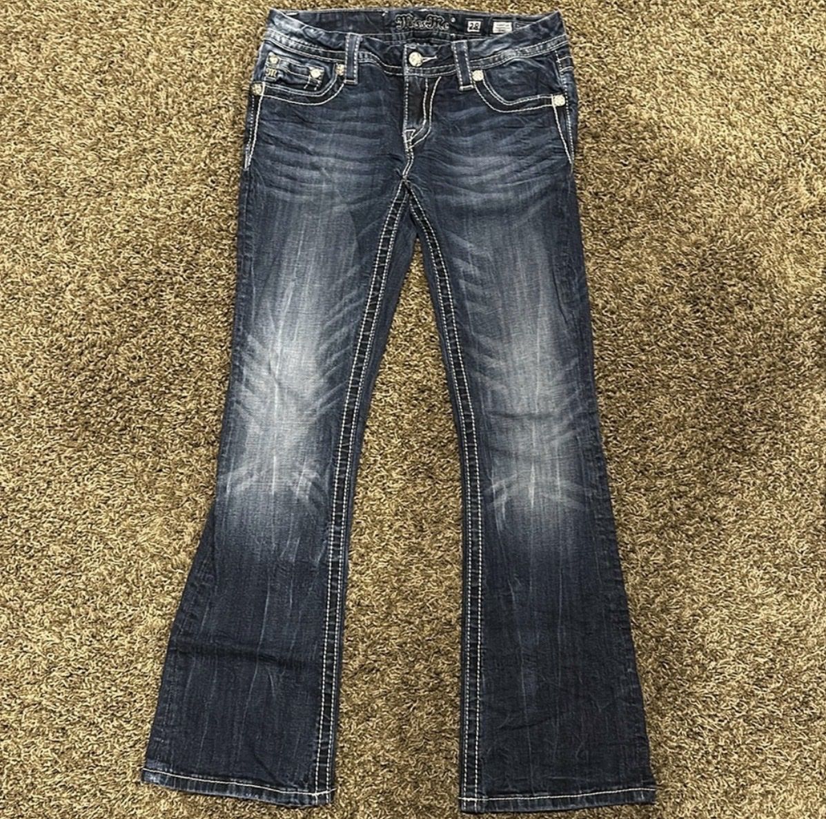 Miss Me Bootcut Jeans Waist 28
