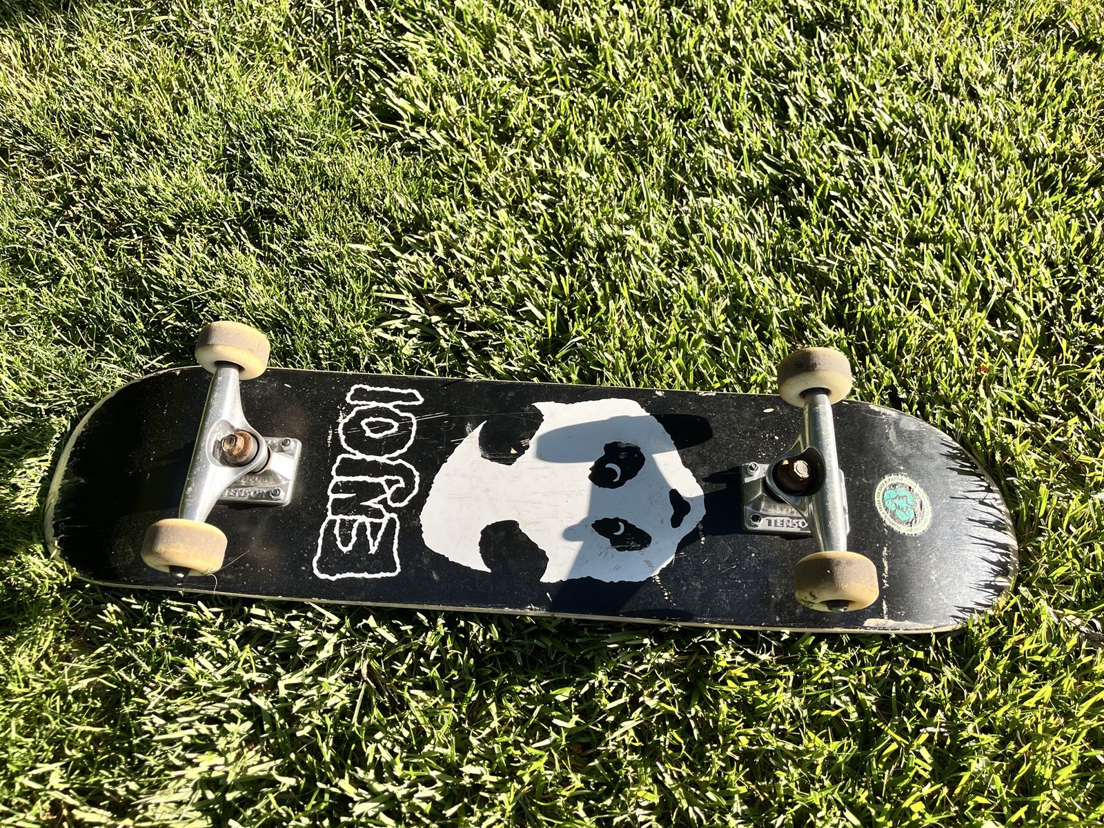 Enjoi Panda Skateboard Used