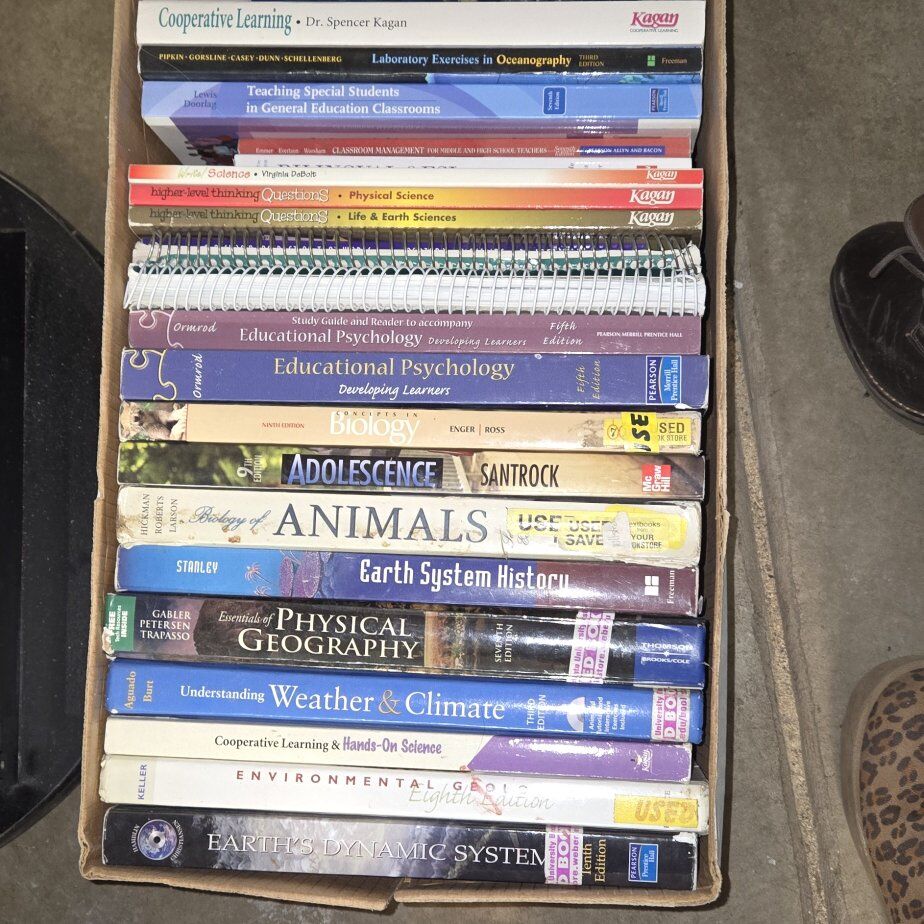 science school books