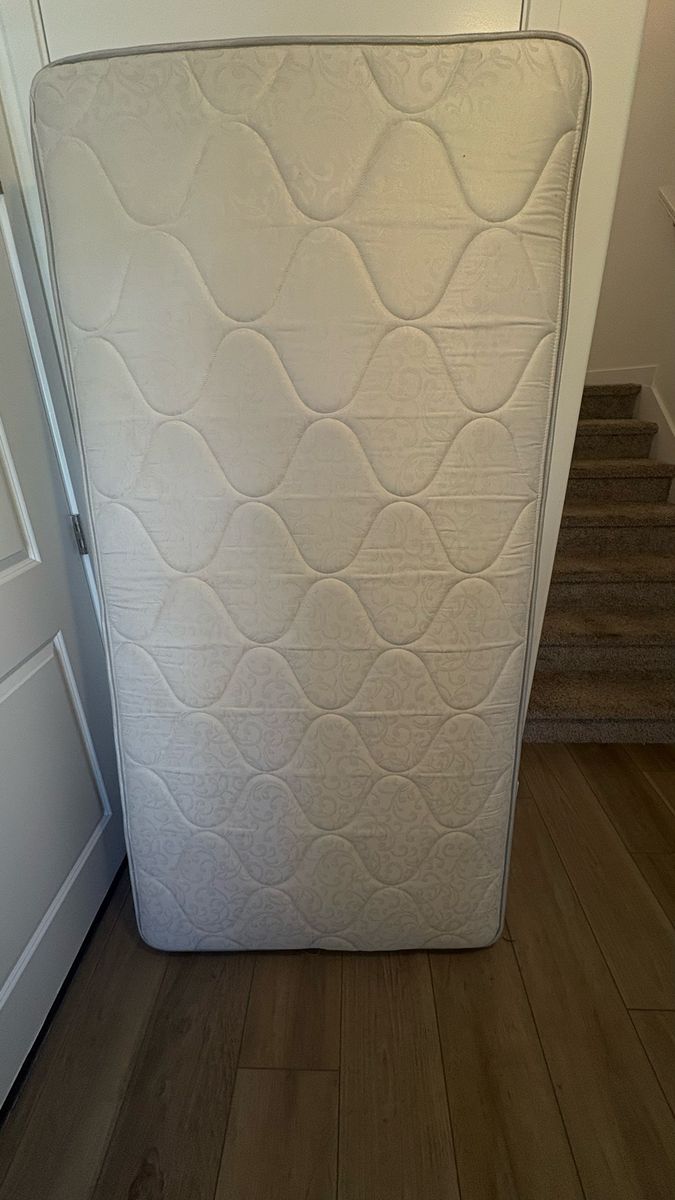 2- Lightly used twin mattresses