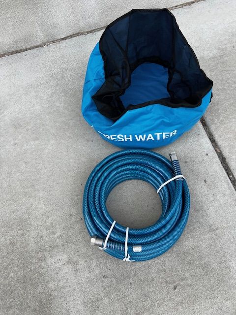 RV water hose and storage bag