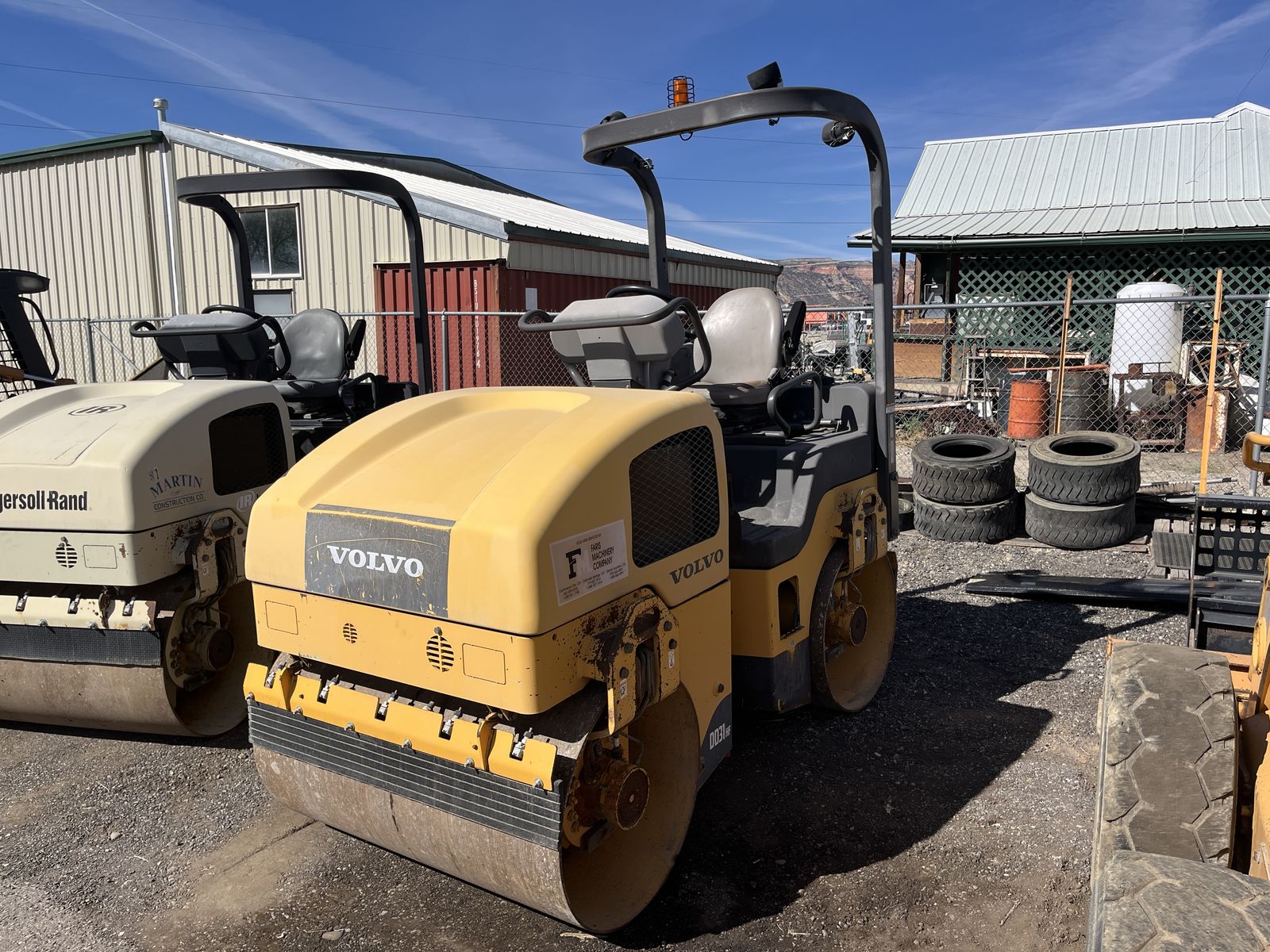 2008 Volvo DD31HF Smooth Drum Roller Compactor
