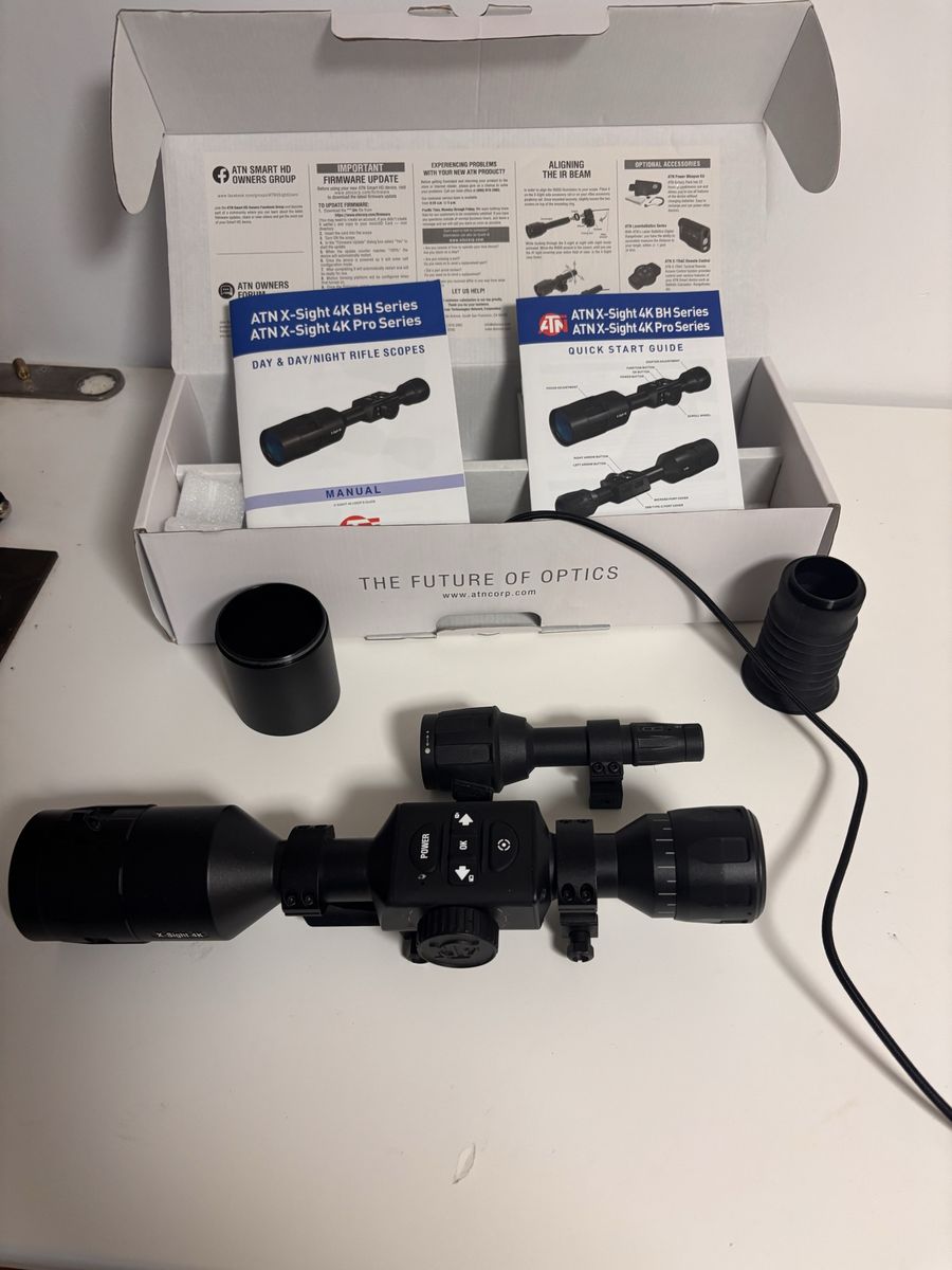 Atn x-sight 4k 3-14 night vision day night scope