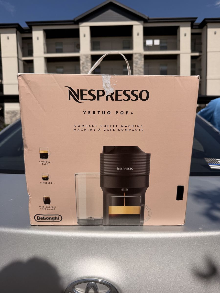 Nespresso Vertuo Pop+ Compact Coffee & Espresso Machine