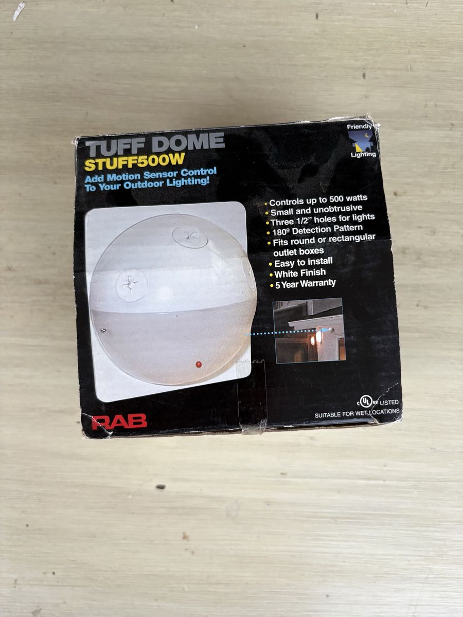 Outdoor Motion Sensor Control