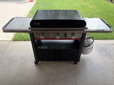 Weber Slate 30" Outdoor Flat Top Gas Grill Griddle