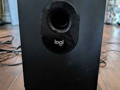 Logitech Z313 Speaker System with Subwoofer and Control Pod - Black