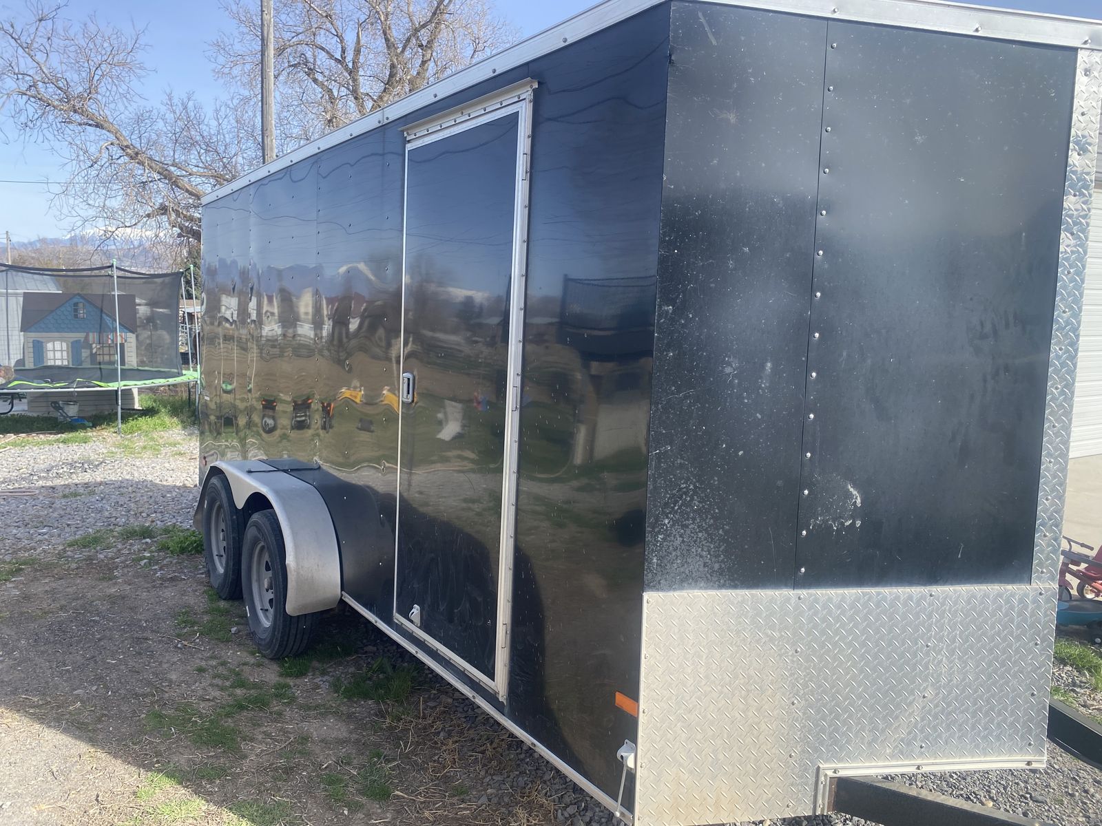 2016 Wells Cargo V- Nose Trailer 16ft