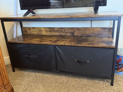 TV Stand with 2 Drawers