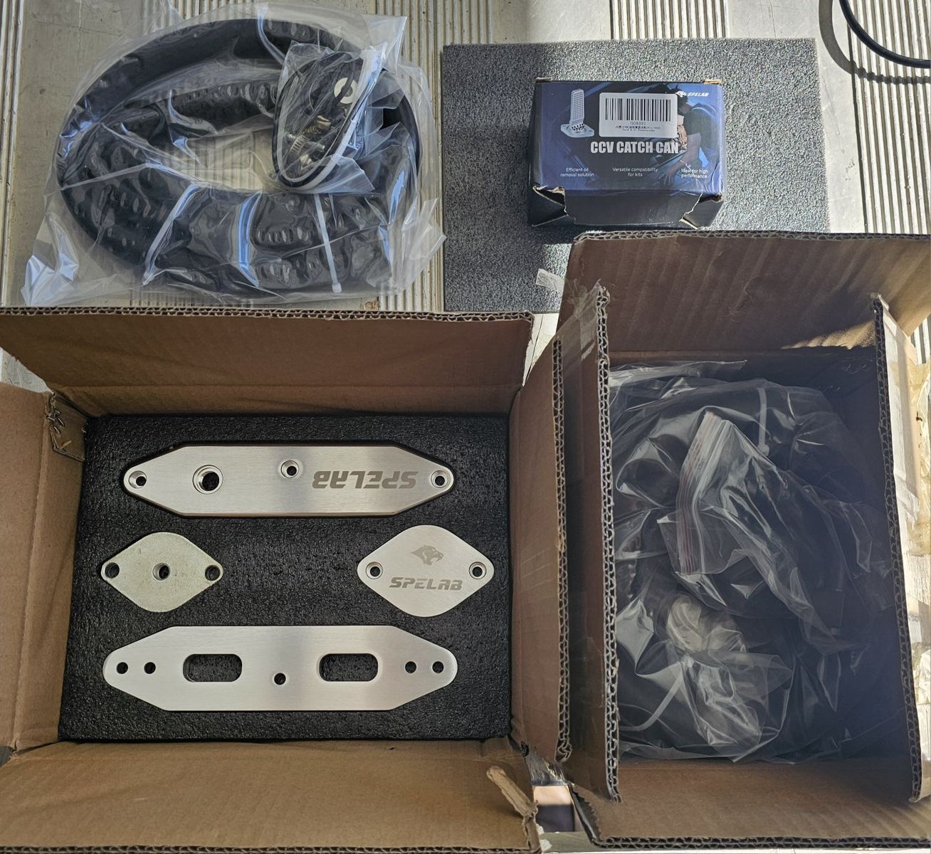 SPELAB EGR DELETE KIT AND CCV REROUTE KIT