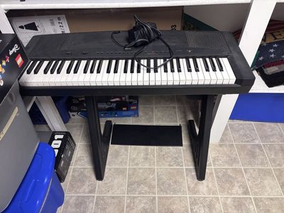 Yamaha YPP-35 Digital Piano Keyboard with Stand and Power Adapter