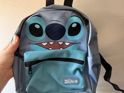 Disney Lilo & Stitch Mini Backpack Blue Character Bag for Kids/Adults - NWT