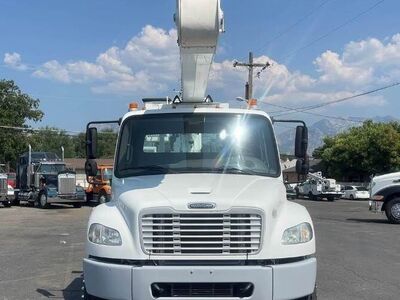 2015 Freightliner M2106 AWD Boom / Bucket Truck - Altec AA55E, Allison Automatic w/ Overdrive, Diff-locks and more!