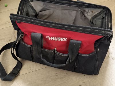 Husky 18 in. 14 Pocket Zippered Tool Bag