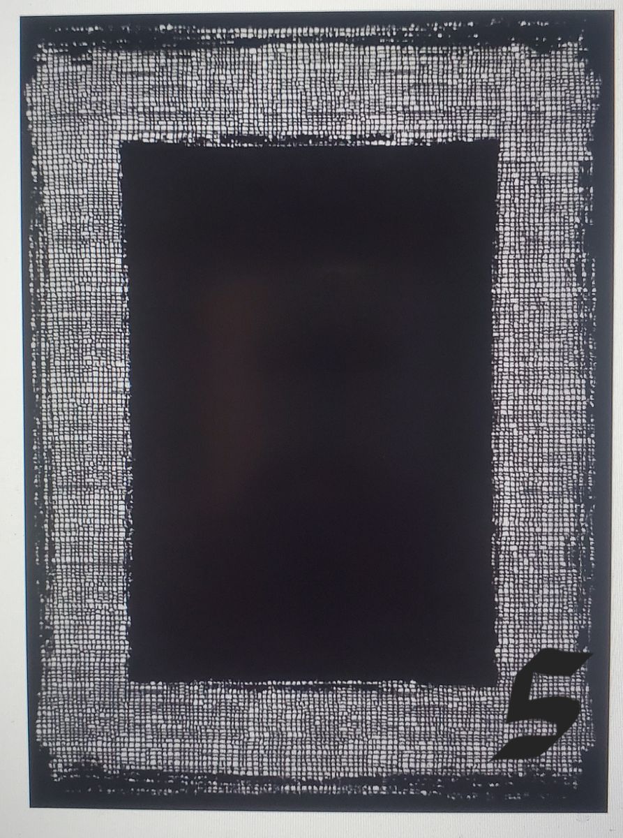 Beverly Rug Laguna 8x10 Area Rug - Black Cream Bordered - Polypropylene - New - Living Room Dining Bedroom