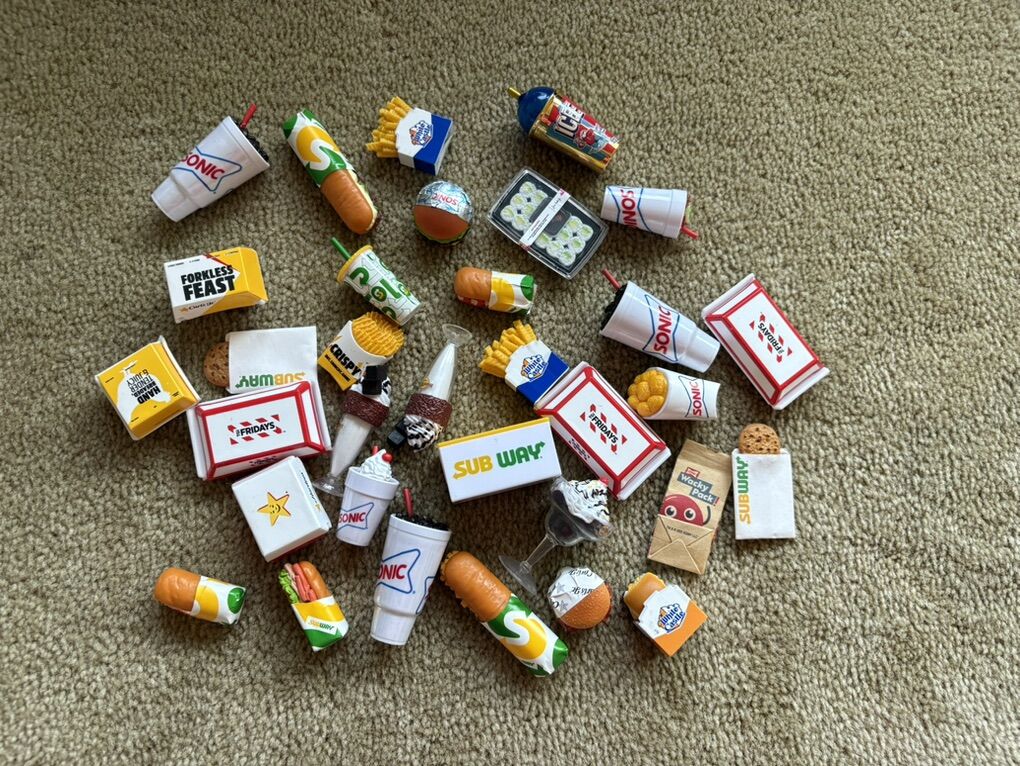 Mini Brands Fast Food Lot