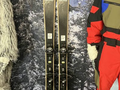 Used Head Kore 94 Ti 170cm Skis w/ Tyrolia Attack LYT 13 Bindings