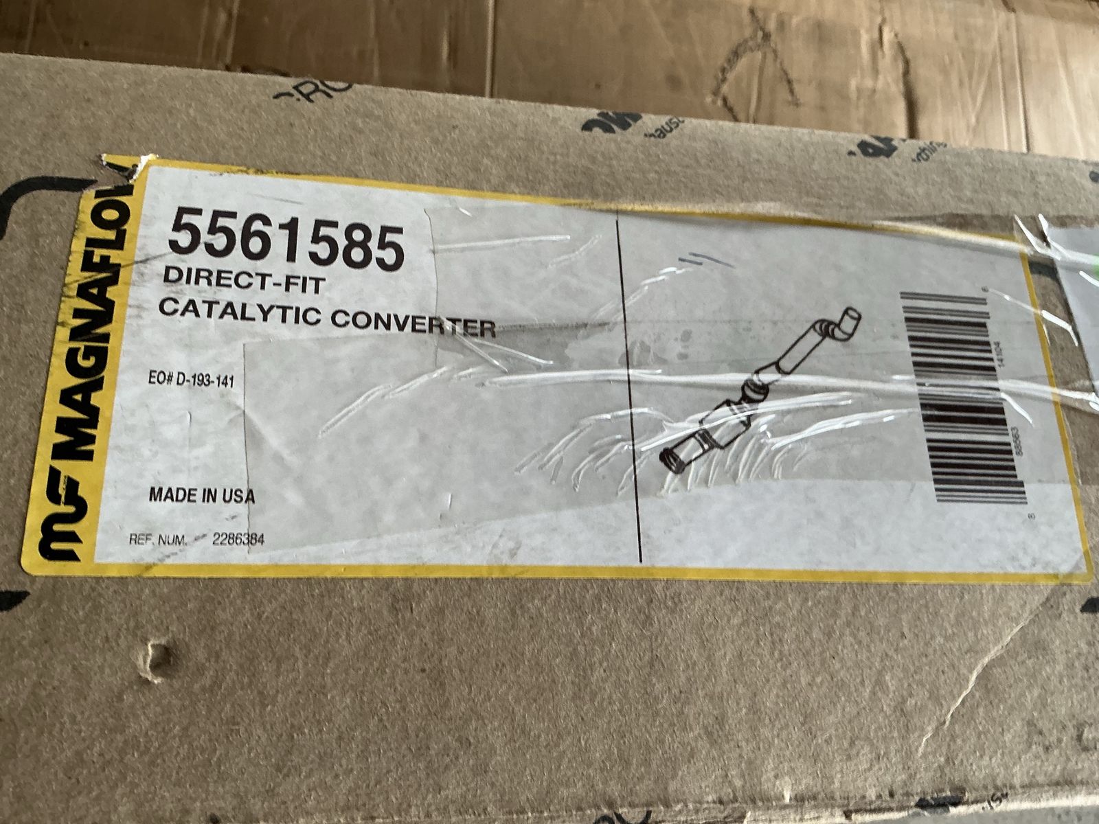 NEW MagnaFlow Direct-Fit Catalytic Converter 55615