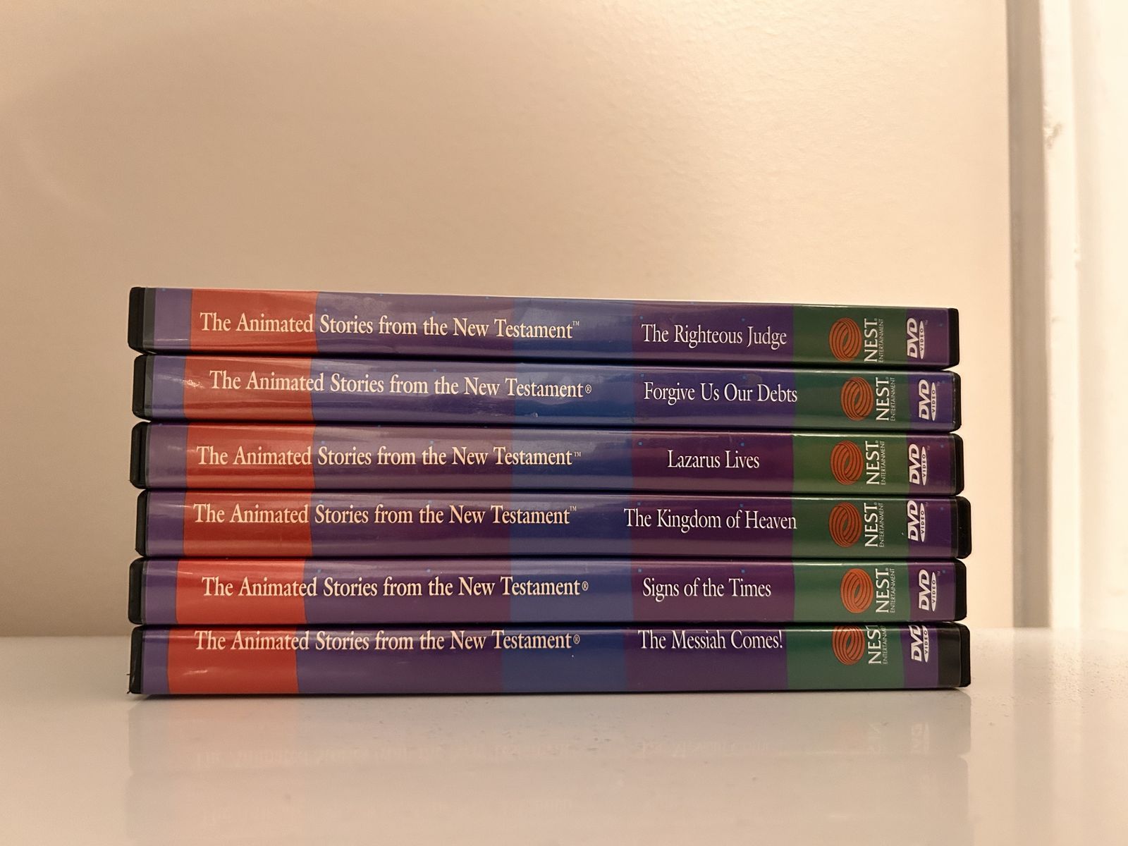 Living Scriptures/Nest Animated Stories from the New Testament - Vol. 3 (Lot of 6 DVDs)