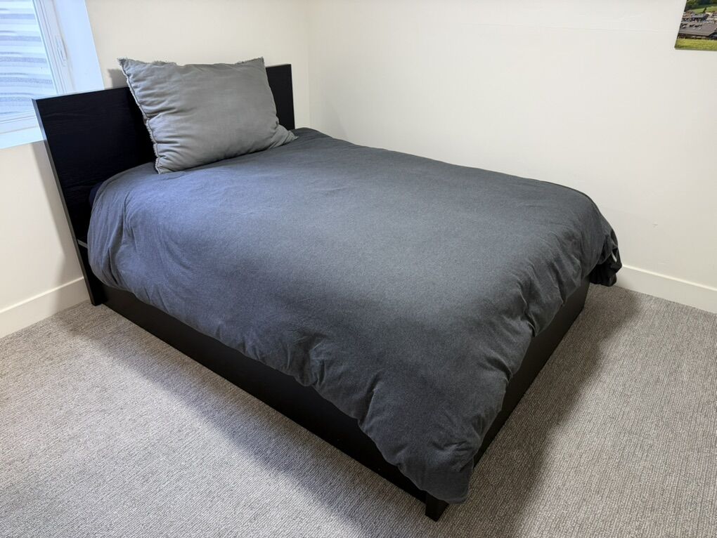 Ikea Malm Double/Full Size Bed With Matress