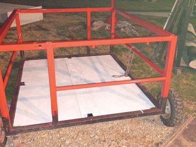 forklift man basket work platform 5ftx6ft