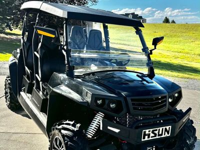 2015 Hisun Strike Crew 1000 4-Seater UTV with Street Legal Kit & Winch, only 775 Miles