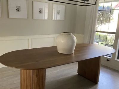 New World Market Warm Chestnut Dining Table